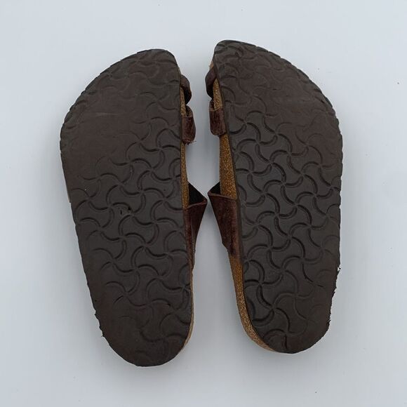 Birkenstock Mayari style brown leather shoes, women’s size 39 - Picture 12 of 12